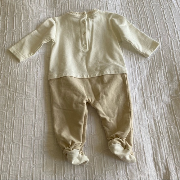 Fendi Baby Long Sleeve Footie Onesie - Picture 3 of 6